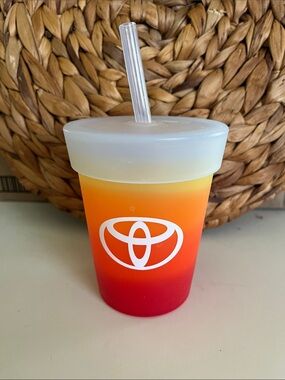8 oz Sippy cup style.